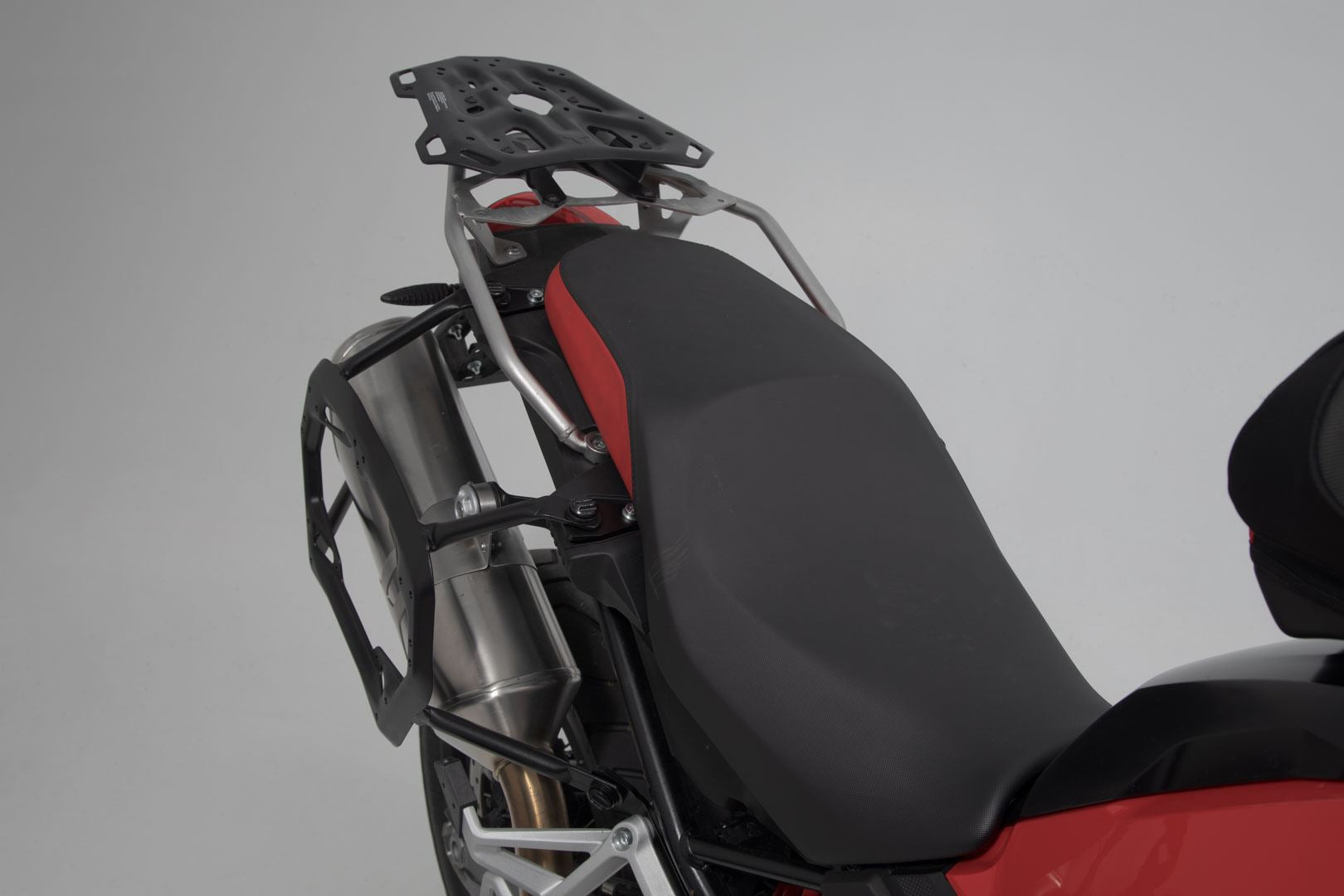 Adventure Set Luggage BMW F 750/850 GS Plastic Rack Silver