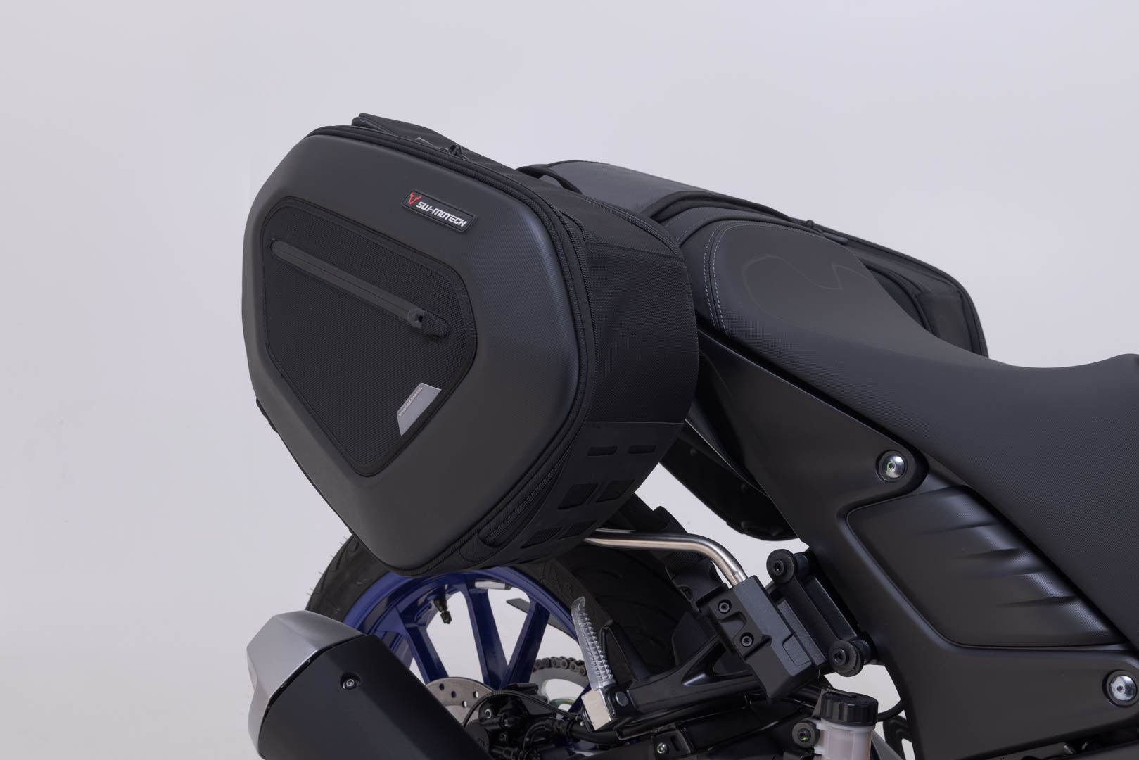 PRO BLAZE H saddlebag set Black. Yamaha MT-125 (19-).