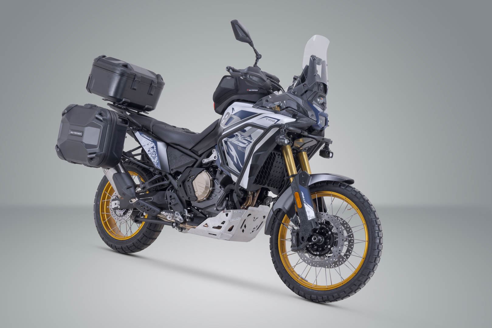 Adventure set DUSC with top case XL Black. Voge DS800X Rally (25-).