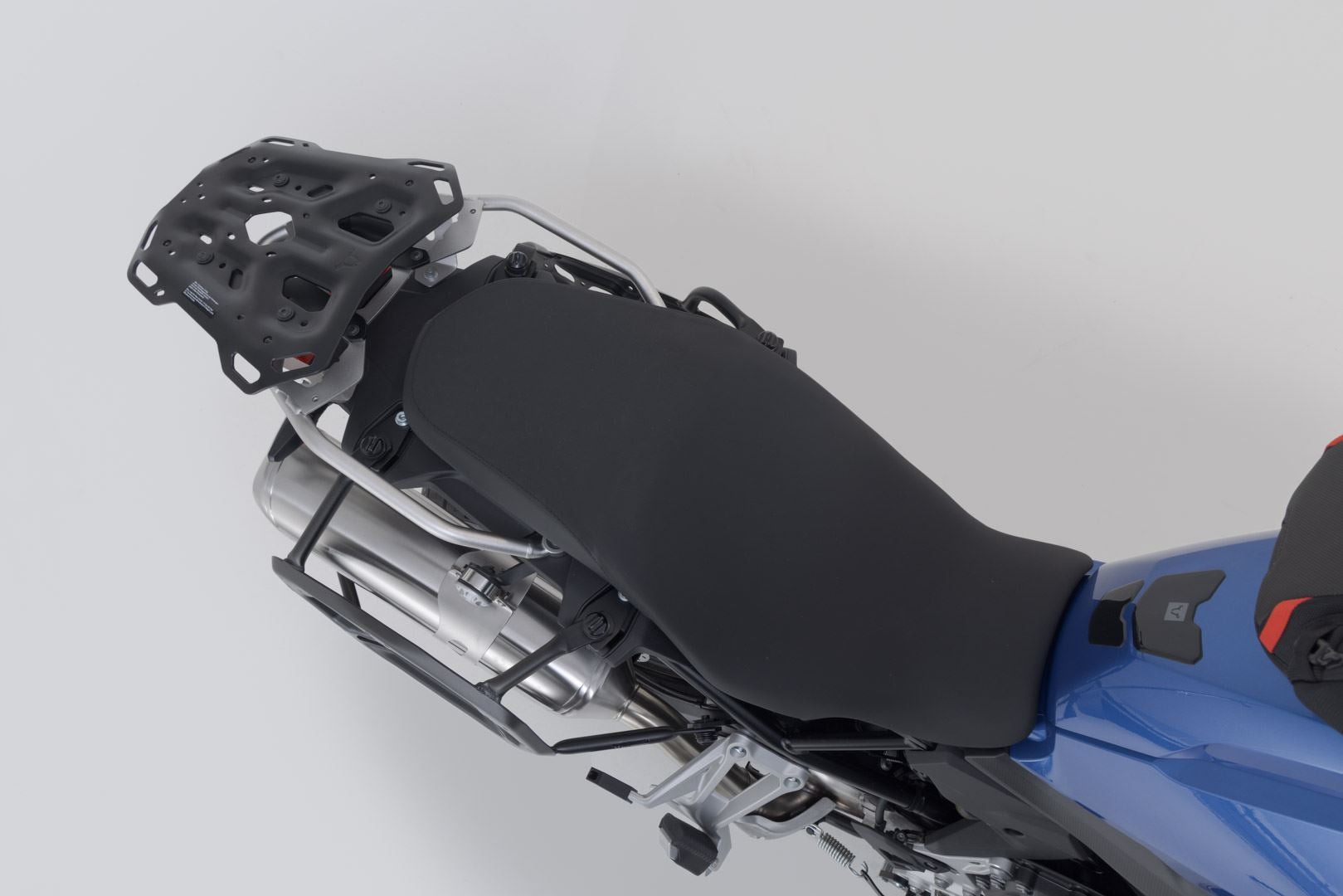 Adventure set DUSC Black. BMW F 750/800/850 GS. Plastic rack.