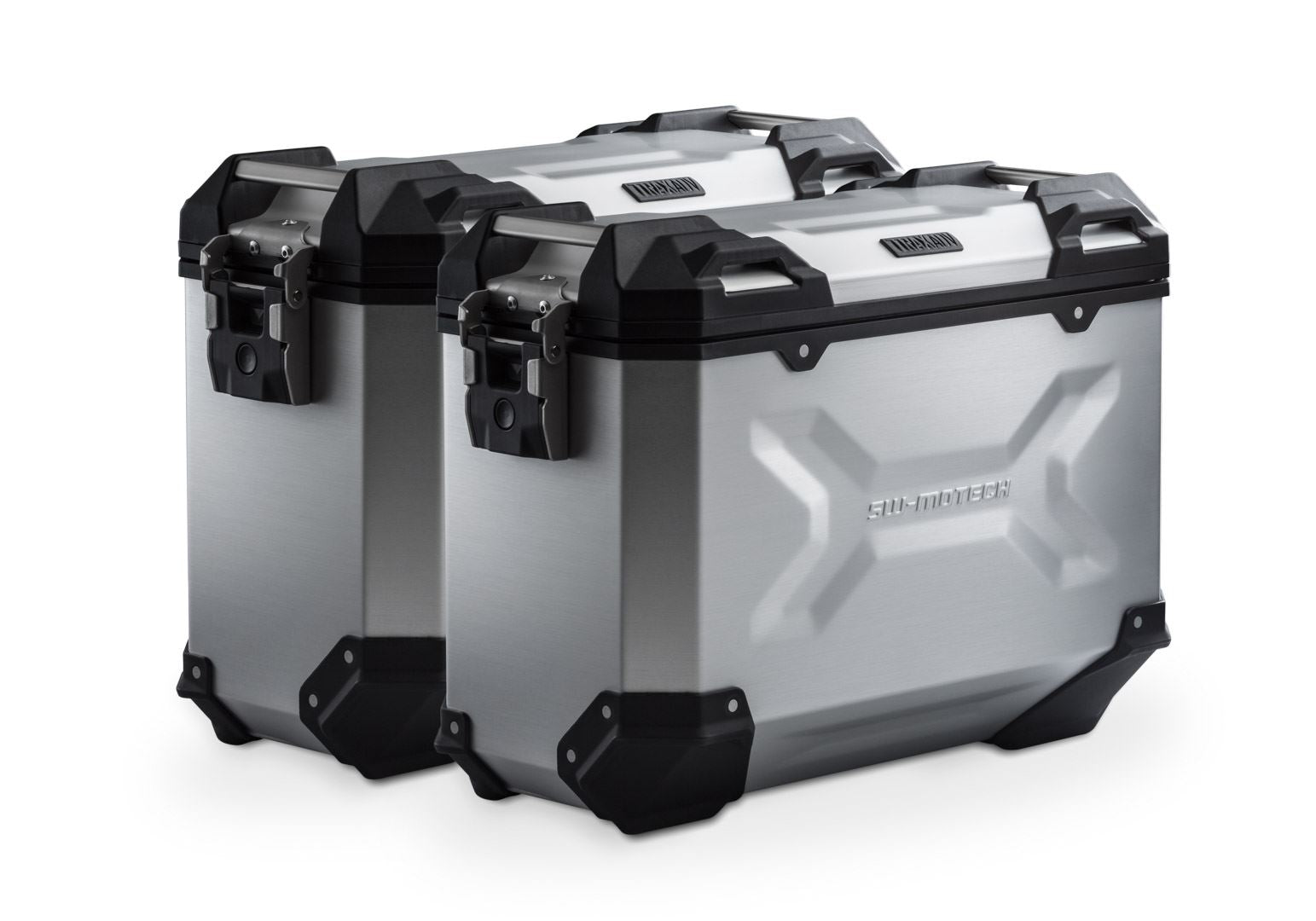 TRAX ADV aluminium case system Silver. 37/37 l. Yamaha Tracer 7 / GT (25-).