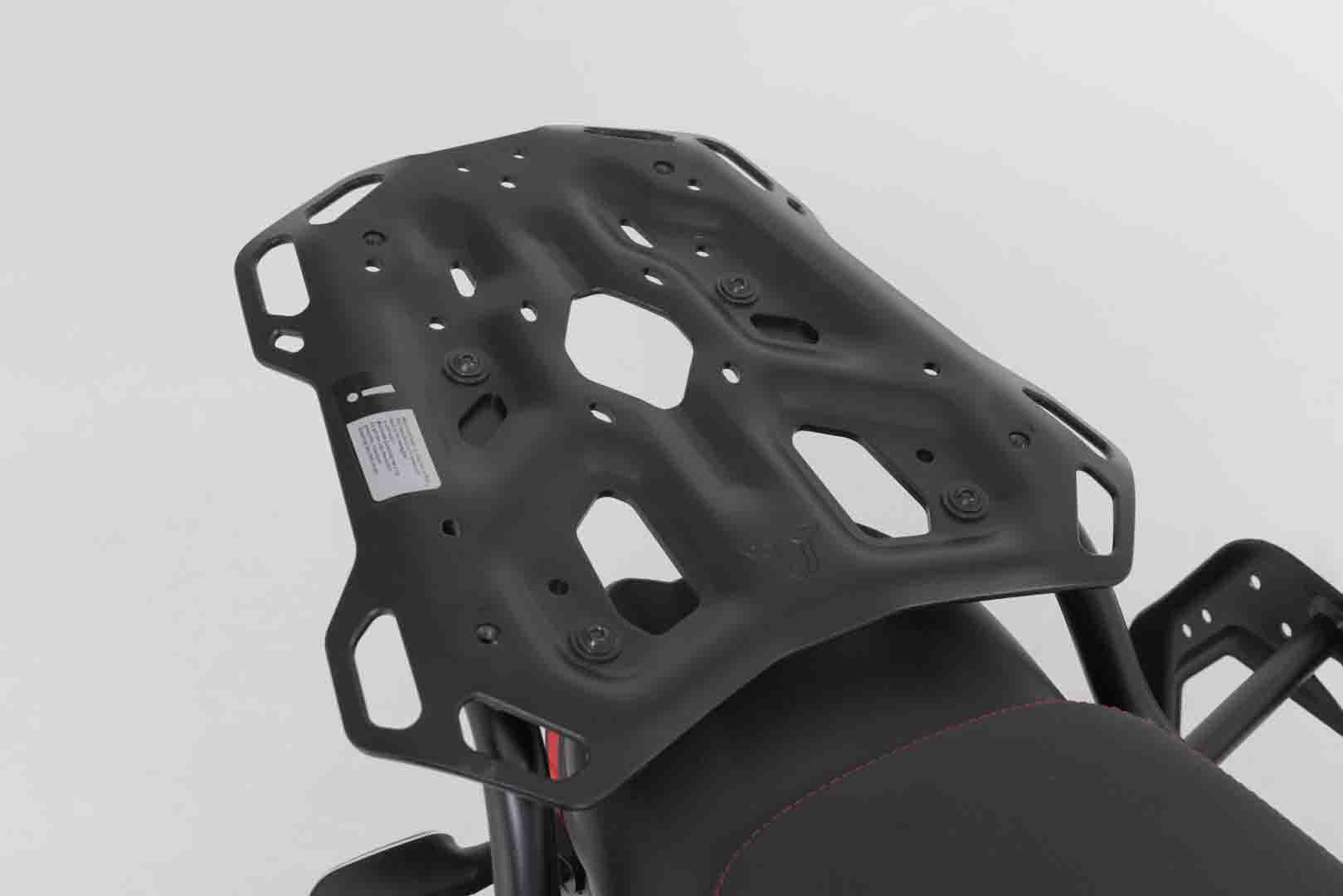 TRAX ADV top case system Black. Moto Guzzi V85 Strada (24-).