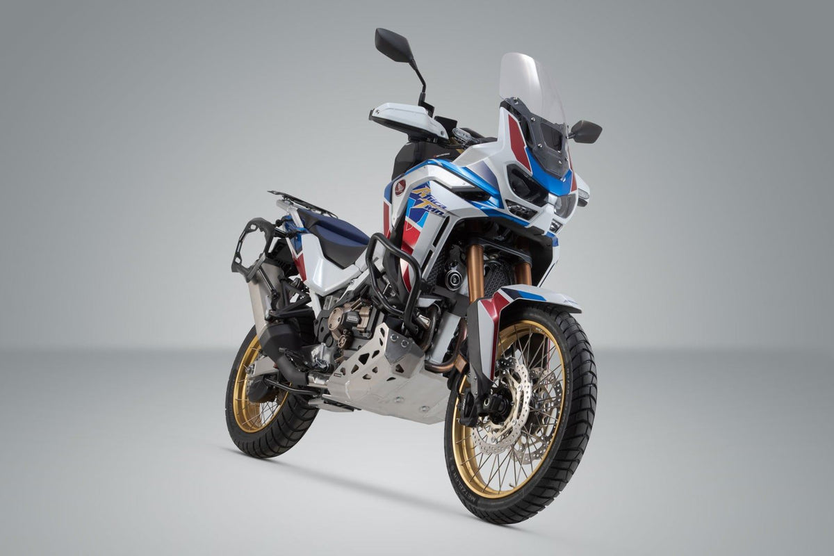 Adventure set DUSC with top case XL Black. Honda CRF1100L/Adv Sp (19-). OEM rack.