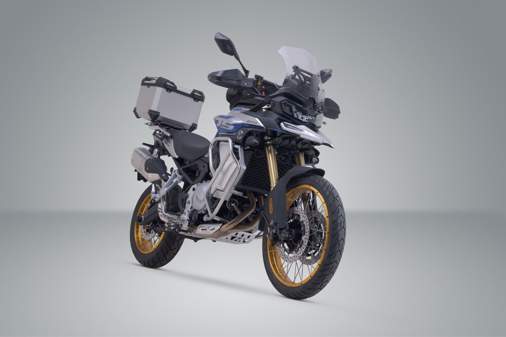 TRAX ADV top case system Silver. Voge DS900X (23-).