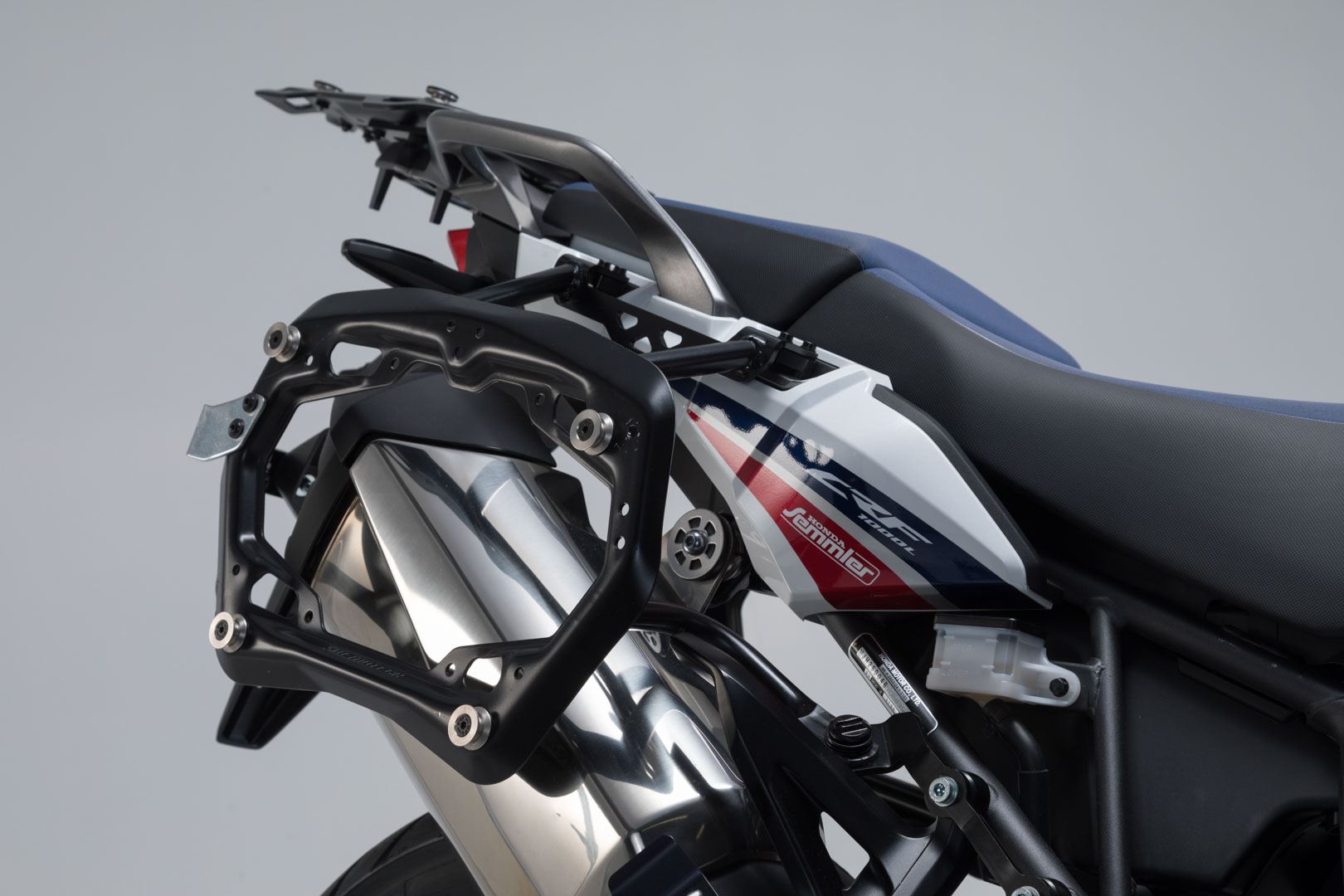 PRO side carrier off-road edition Black. Honda CRF1000L Africa Twin (15-17).