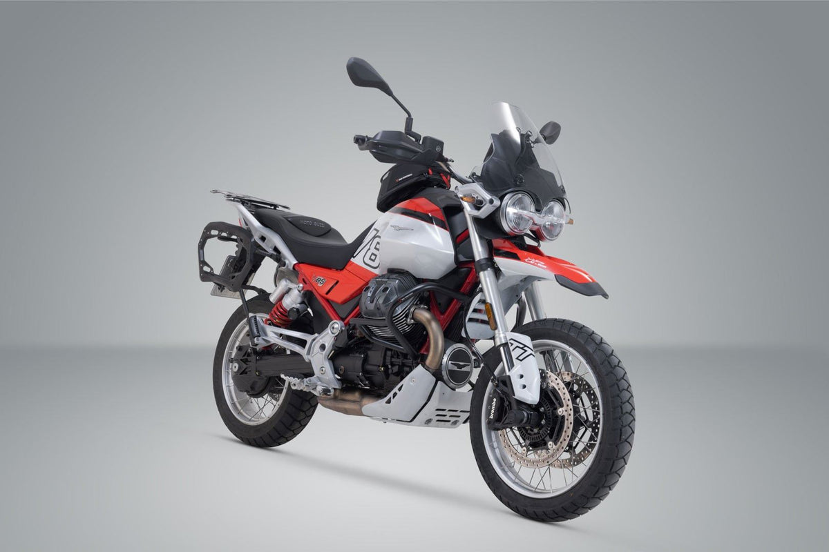 Adventure set DUSC Black. Moto Guzzi V85 TT (19-23).