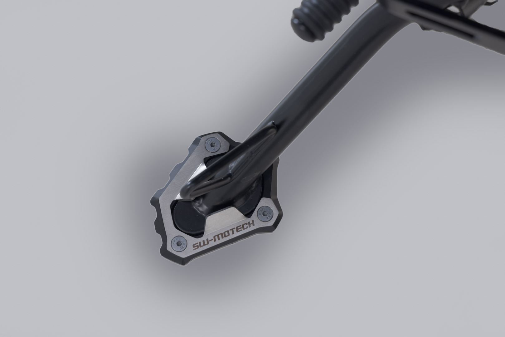 Extension for side stand foot Black/Silver. Triumph Scrambler 1200 X (23-).