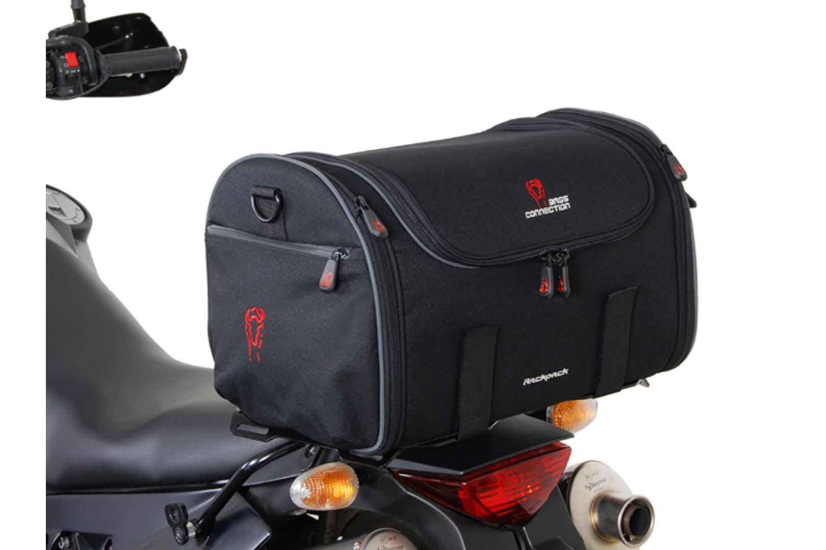 TRAX ADV aluminium case system Black. 37/37 l. Yamaha Tracer 7 / GT (25-).