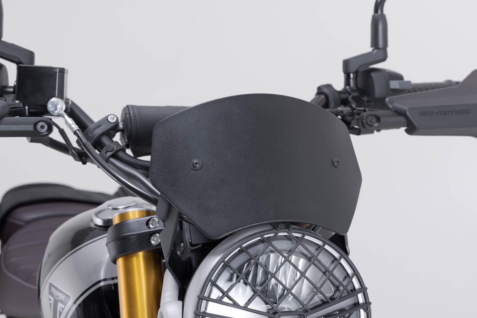 Windscreen Black. Triumph Scrambler 400 X (23-).