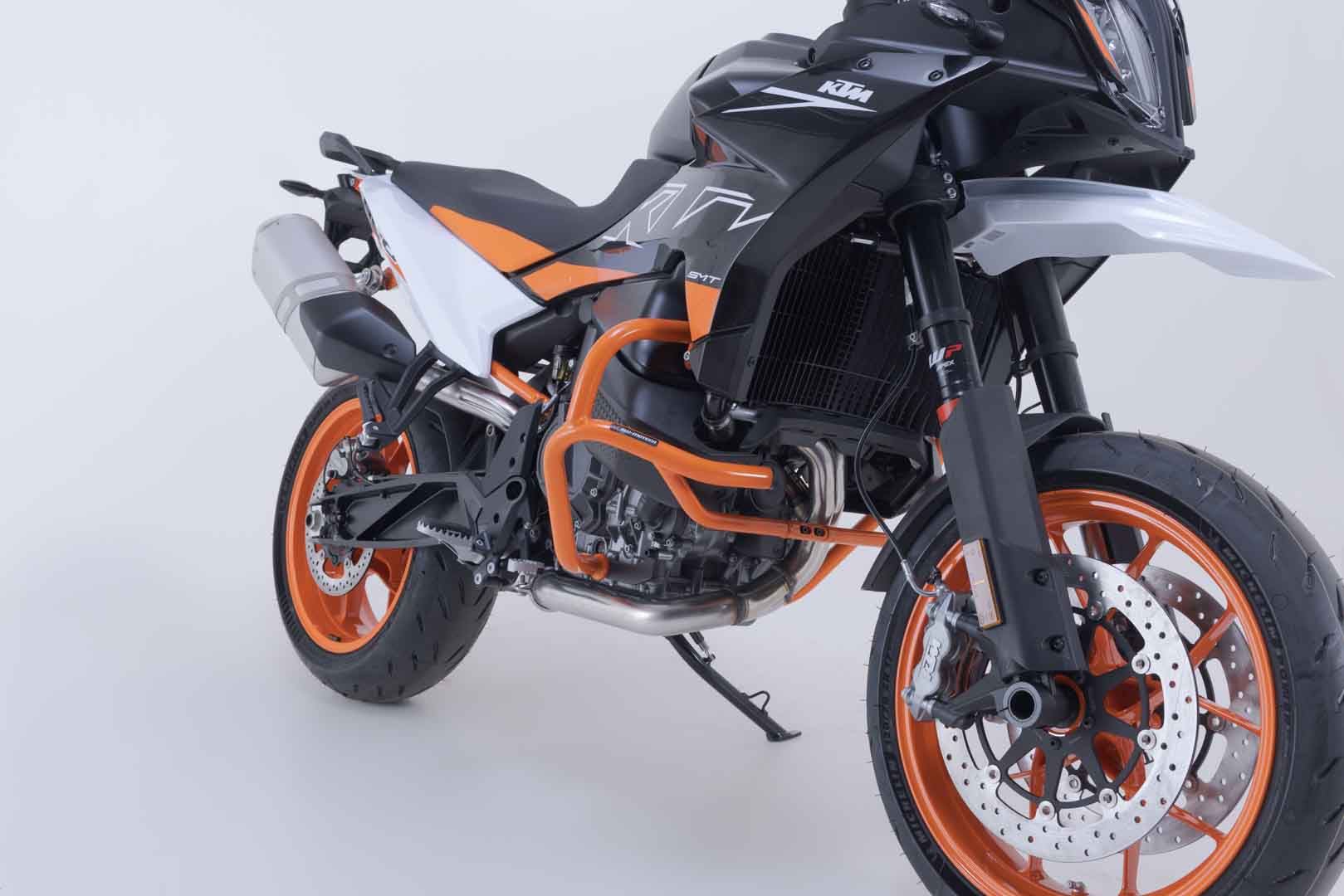Crash bar Electronic Orange. KTM 890 SM T (23-).
