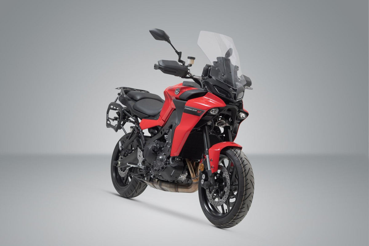Adventure set DUSC with top case XL Black. Yamaha Tracer 9 / GT (20-) / GT+ (22-).