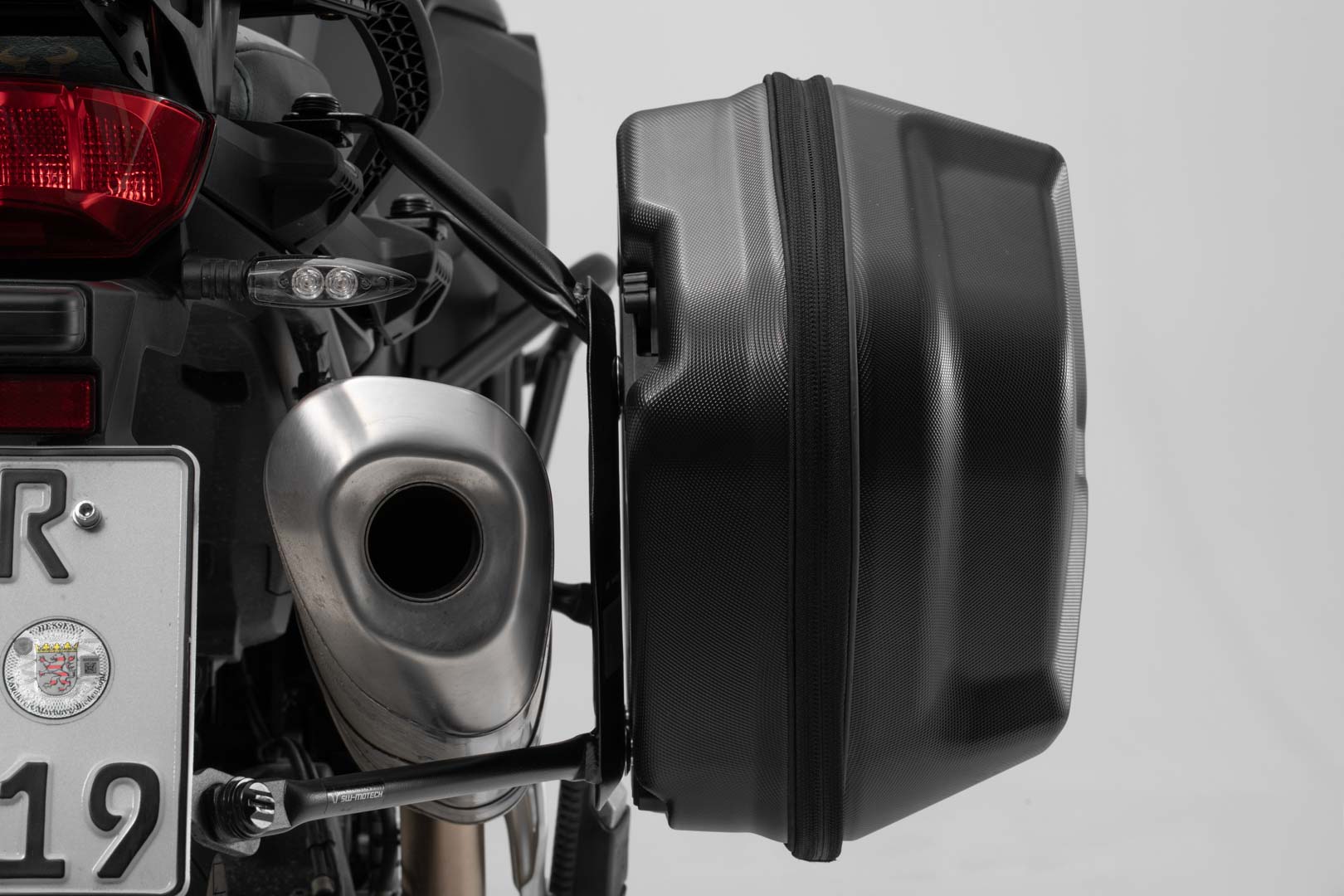 AERO ABS side case system 2x25 litre Ducati Multistrada 1200 (10-14)