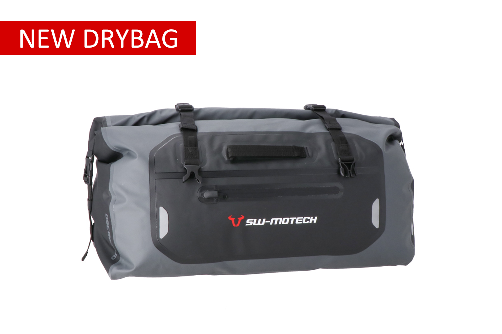 Drybag 350 tail bag Waterproof Grey/black 35 litre