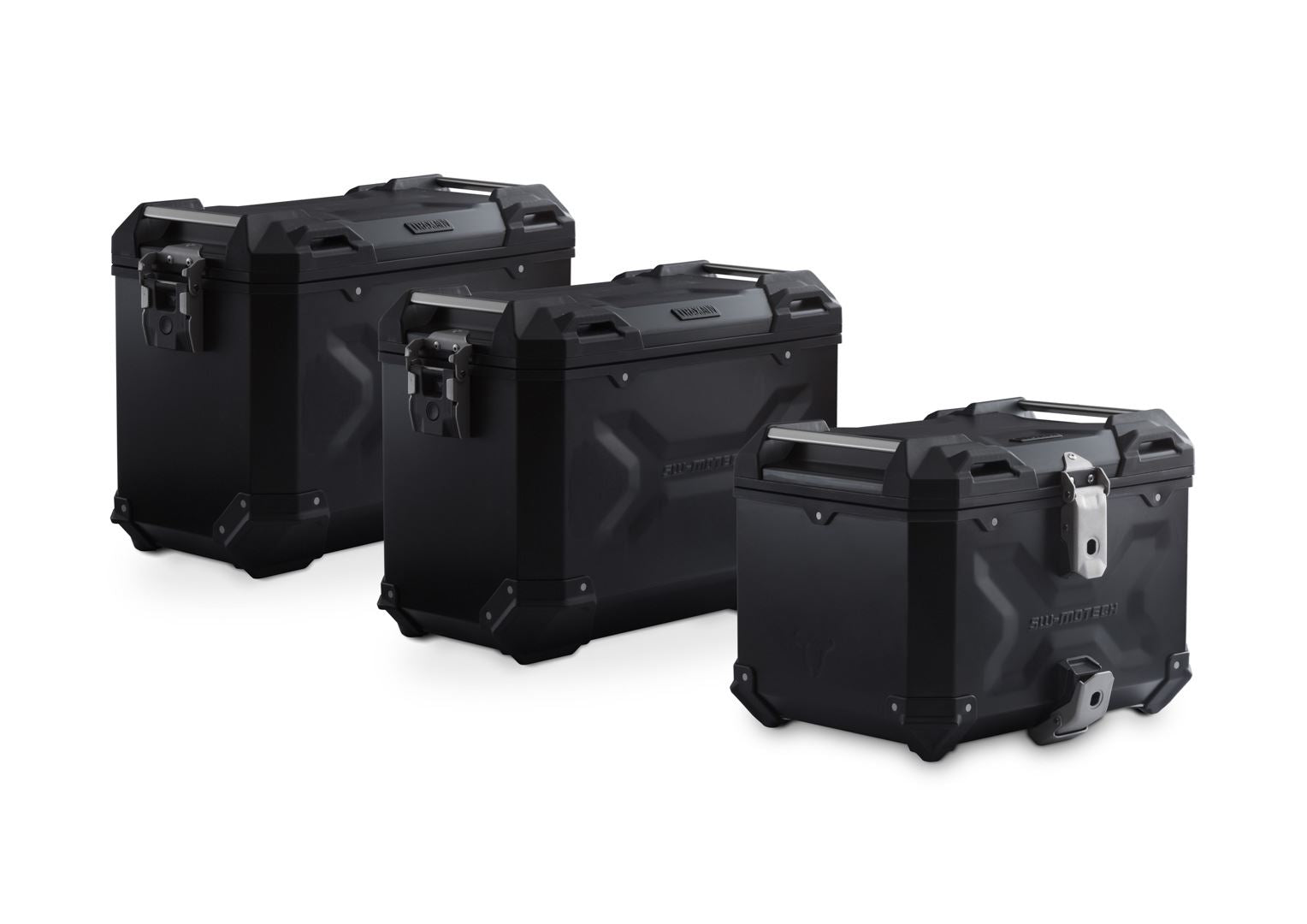 Adventure set Luggage Black. R 1300 GS Adv (24-). BMW top case holder.