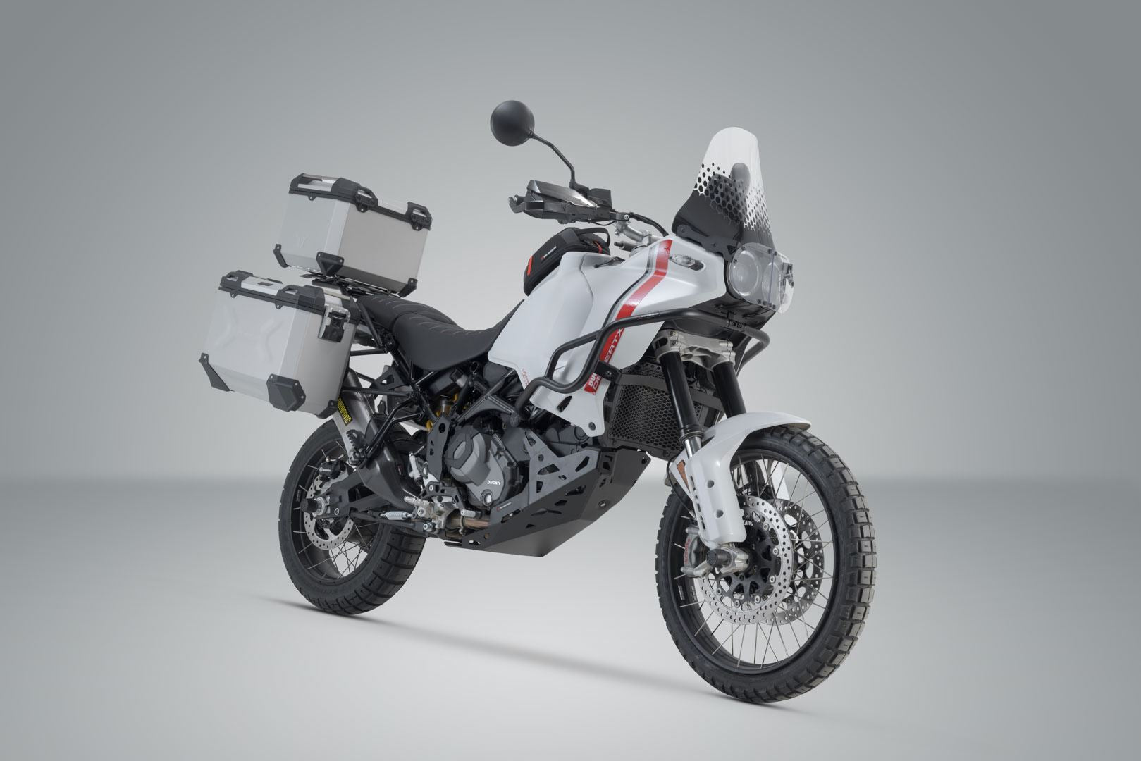 Adventure set luggage Ducati DesertX (22-) Silver