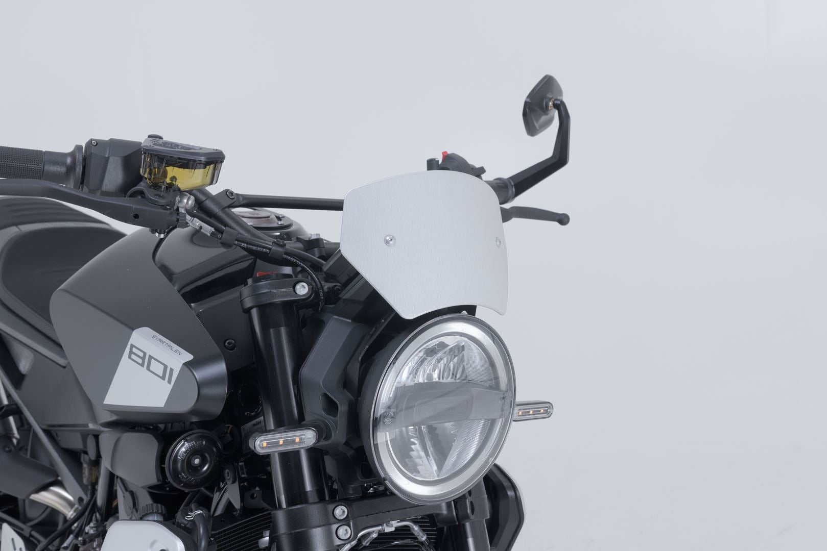 Windscreen Grey. Husqvarna Svartpilen 801 (24-).