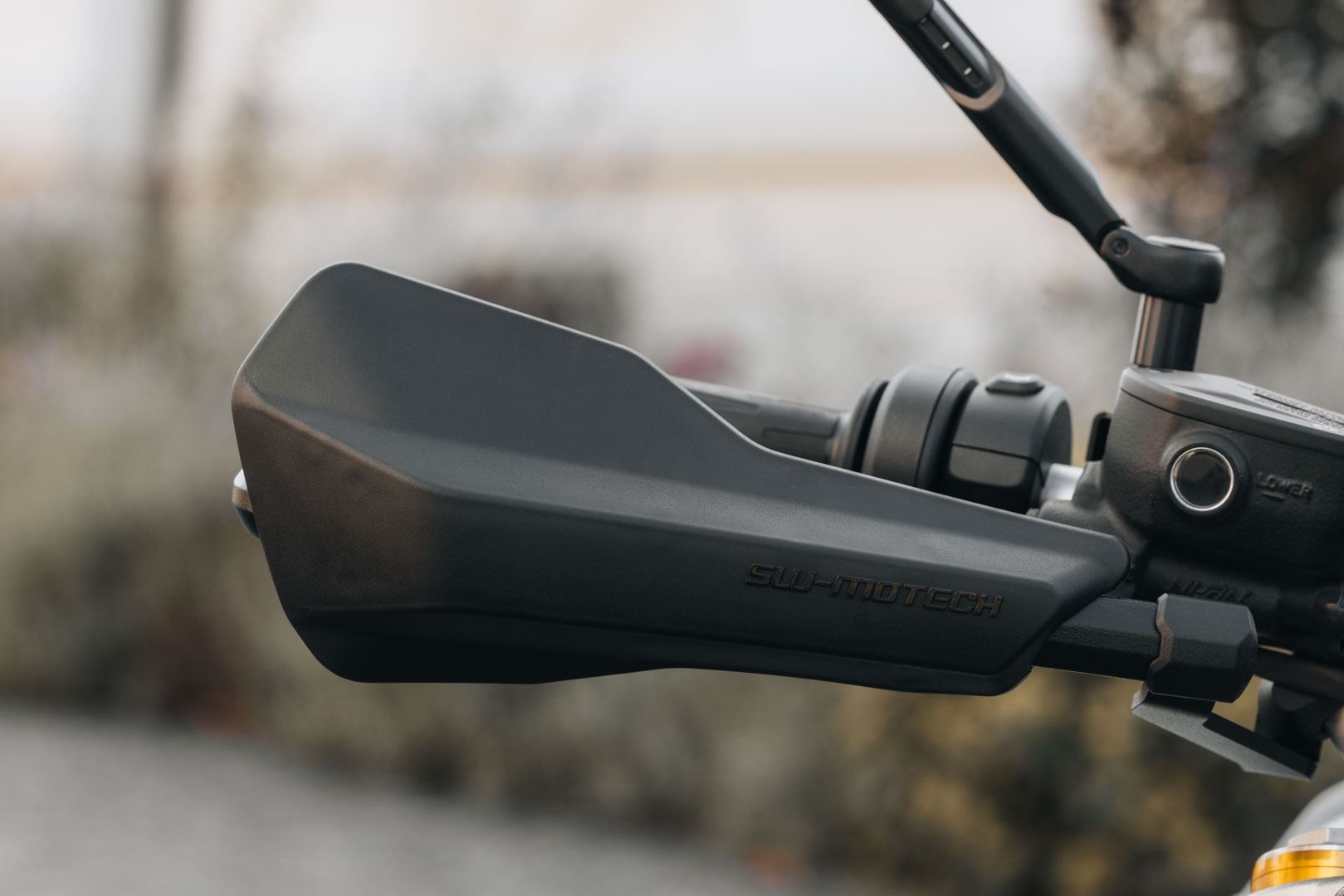 Sport handguard kit Black. Kawasaki Eliminator 500 (23-).