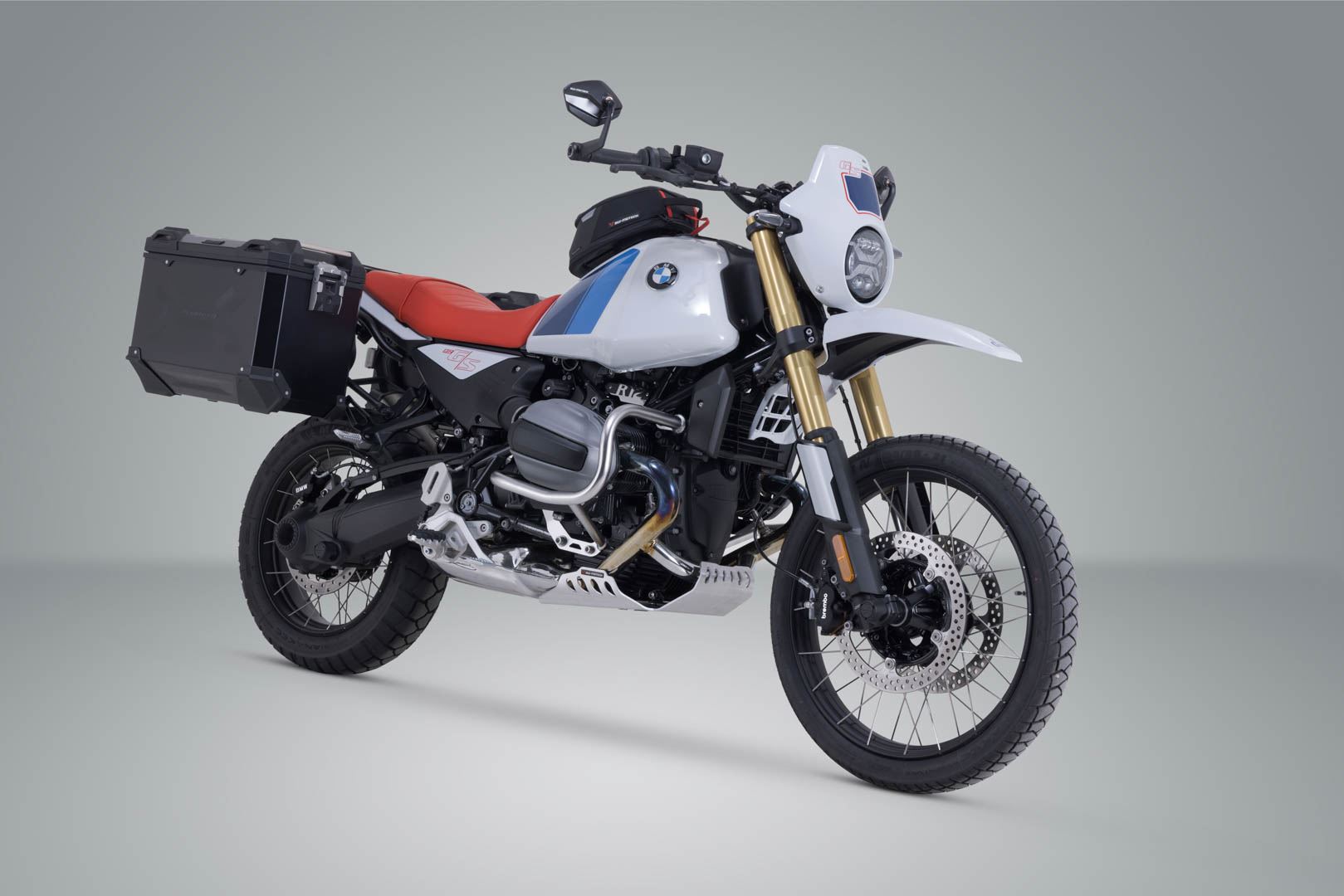 TRAX ADV aluminium case system Black. 37/45 l. BMW R 12 G/S (24-).