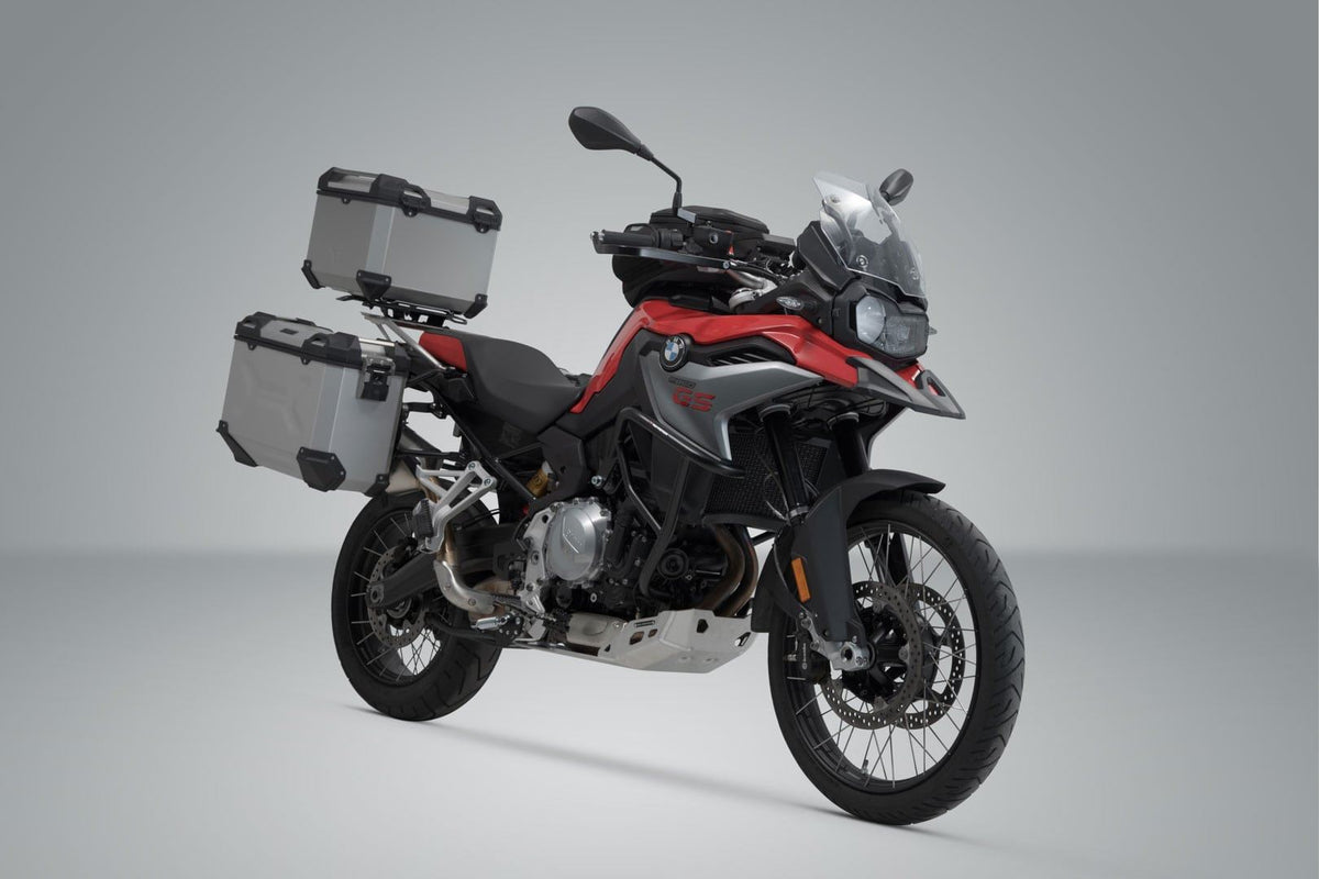 Adventure Set Luggage BMW F 750/850 GS Stainless steel Rack Silver