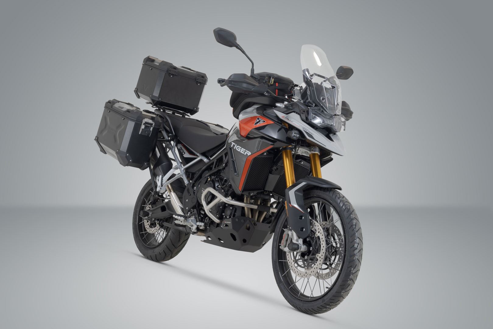 Adventure set luggage Black. Triumph Tiger 900 GT / Rally Pro (23-).