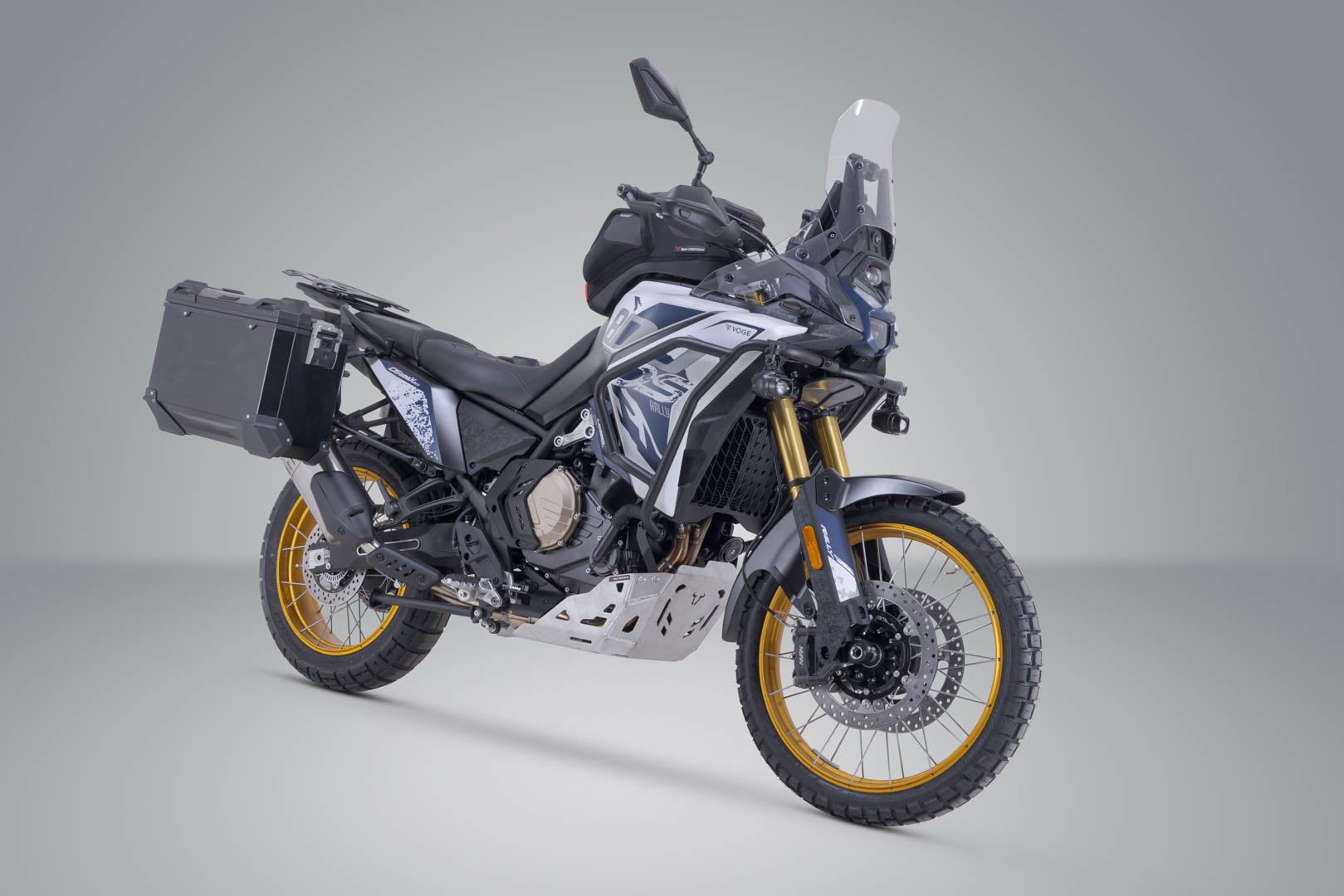 TRAX ADV aluminium case system Black. 45/37 l. Voge DS800X Rally (25-).