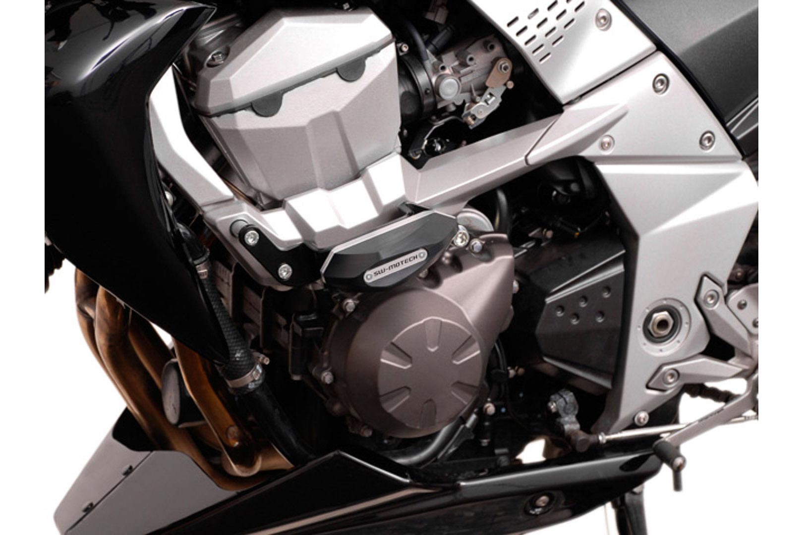 Slider set for frame Black Kawasaki Z750 (07-12) Z750R (11-12)