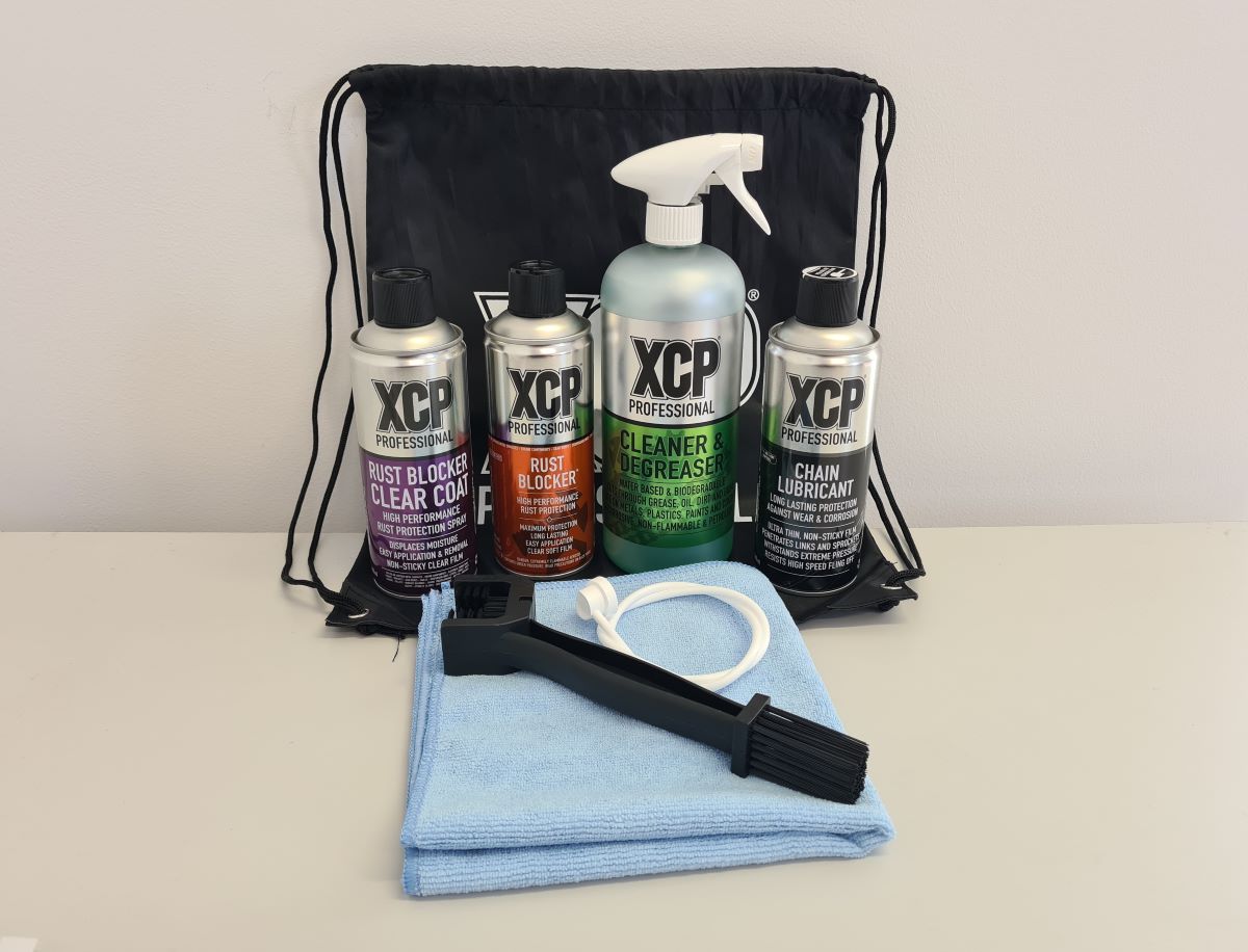 XCP Pack Makes Motorcycle Care Easy