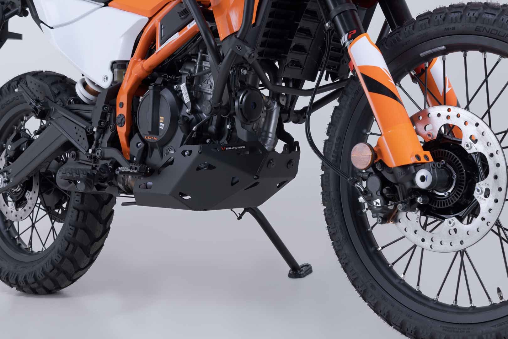 Engine guard Black. KTM 125/250/390 models (25-).