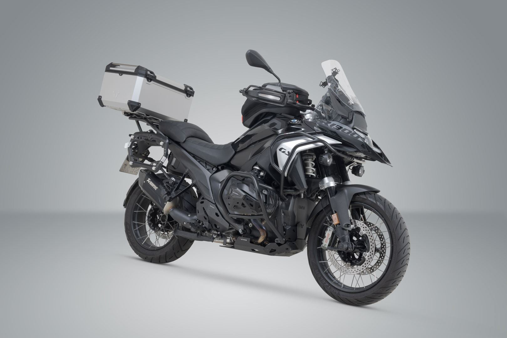 TRAX ADV top case XL Aluminum. Black.