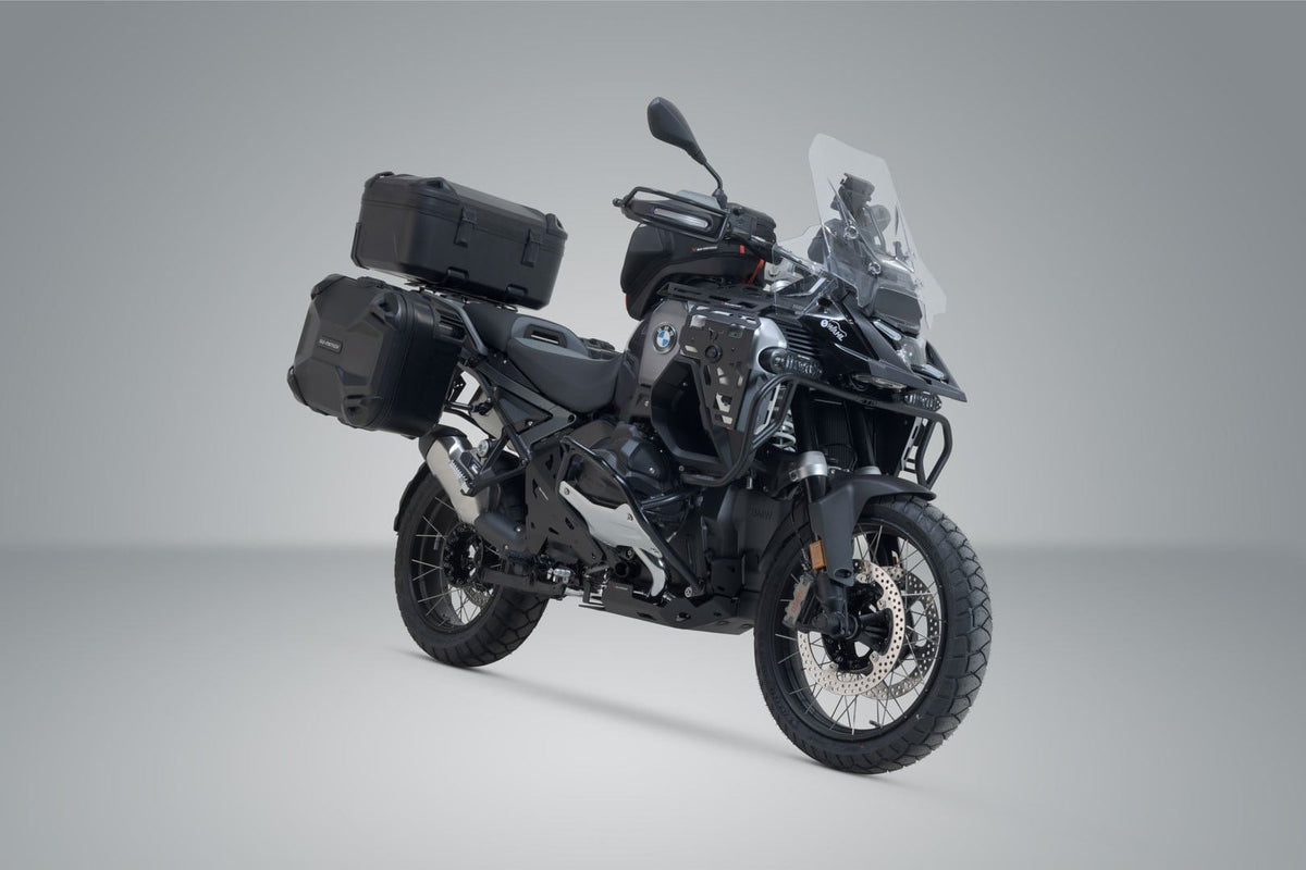 Adventure set DUSC with top case XL Black. BMW R 1300 GS (23-). BMW top case carrier.