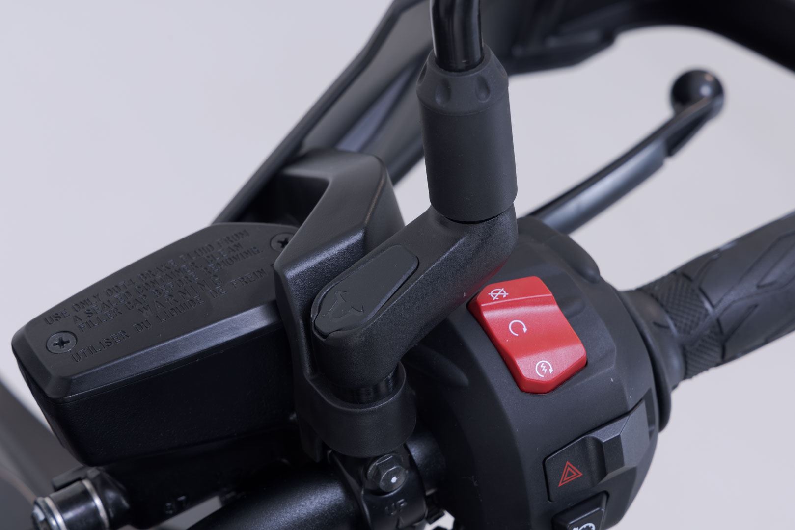 Mirror extension Black. Suzuki V-Strom 800DE/1050DE GSX-S1000GX.