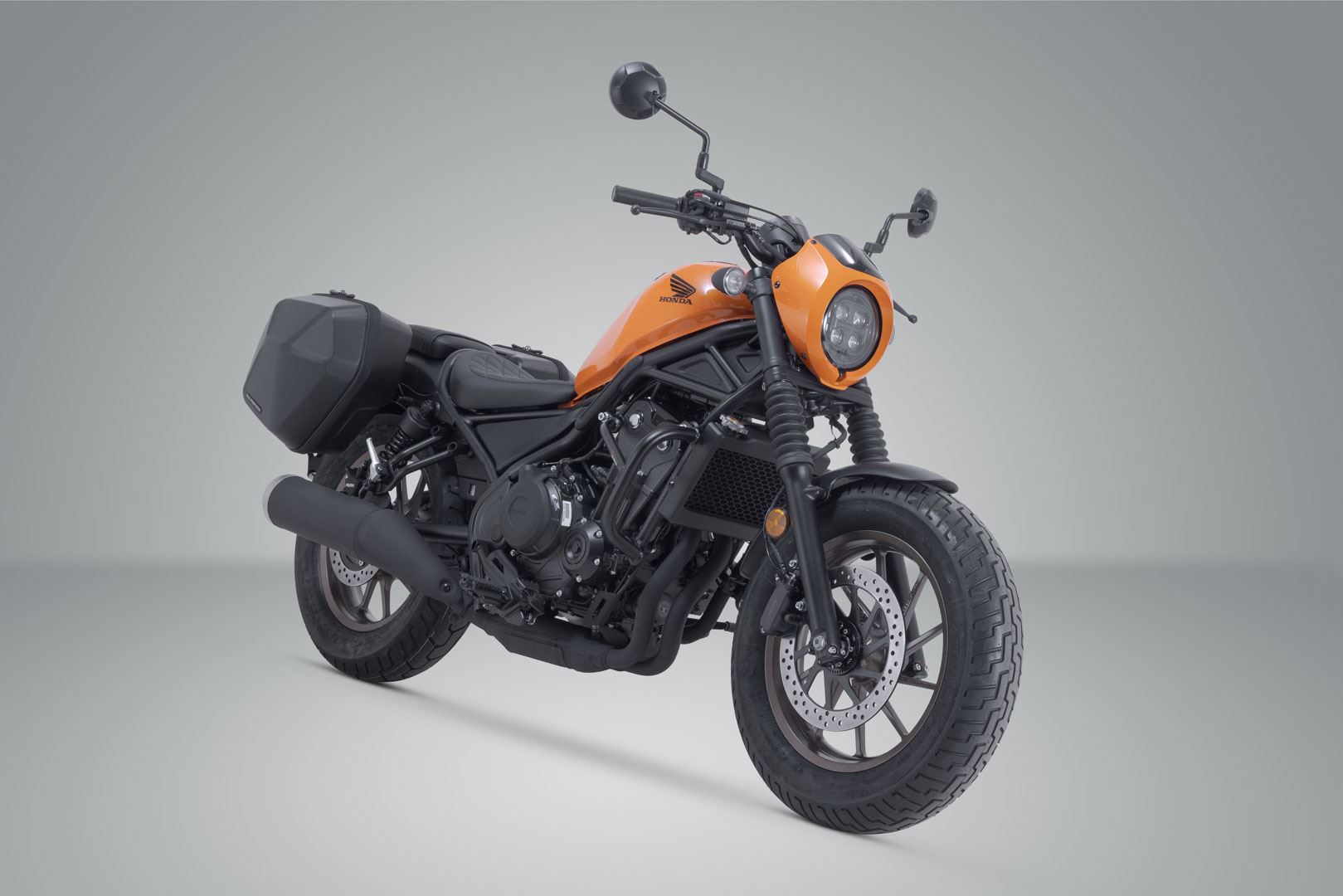 URBAN ABS side case system 2x 16.5 l. Honda CMX500 Rebel (16-).