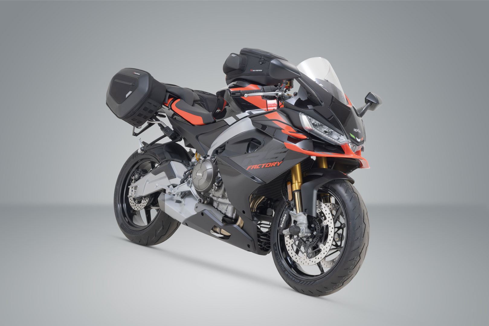 PRO BLAZE H saddlebag set Black. Aprilia RS 660 Extrema (23-).