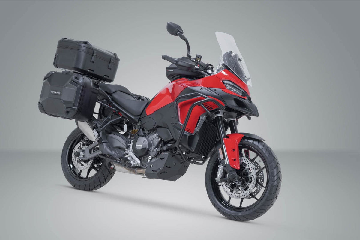 Adventure set DUSC with top case XL Black. Ducati Multistrada V2 / V2 S (24-).
