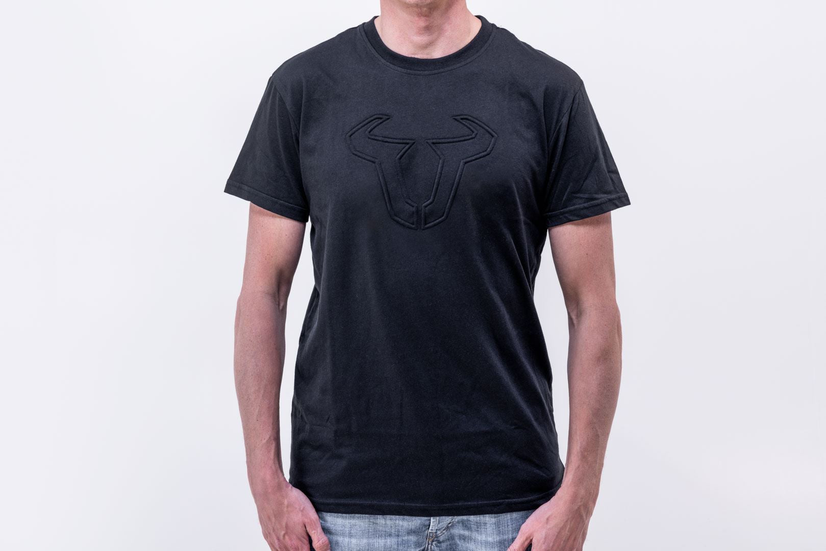 Mens T-shirt - Black Edition Street Line. Black. Mens. Size S.