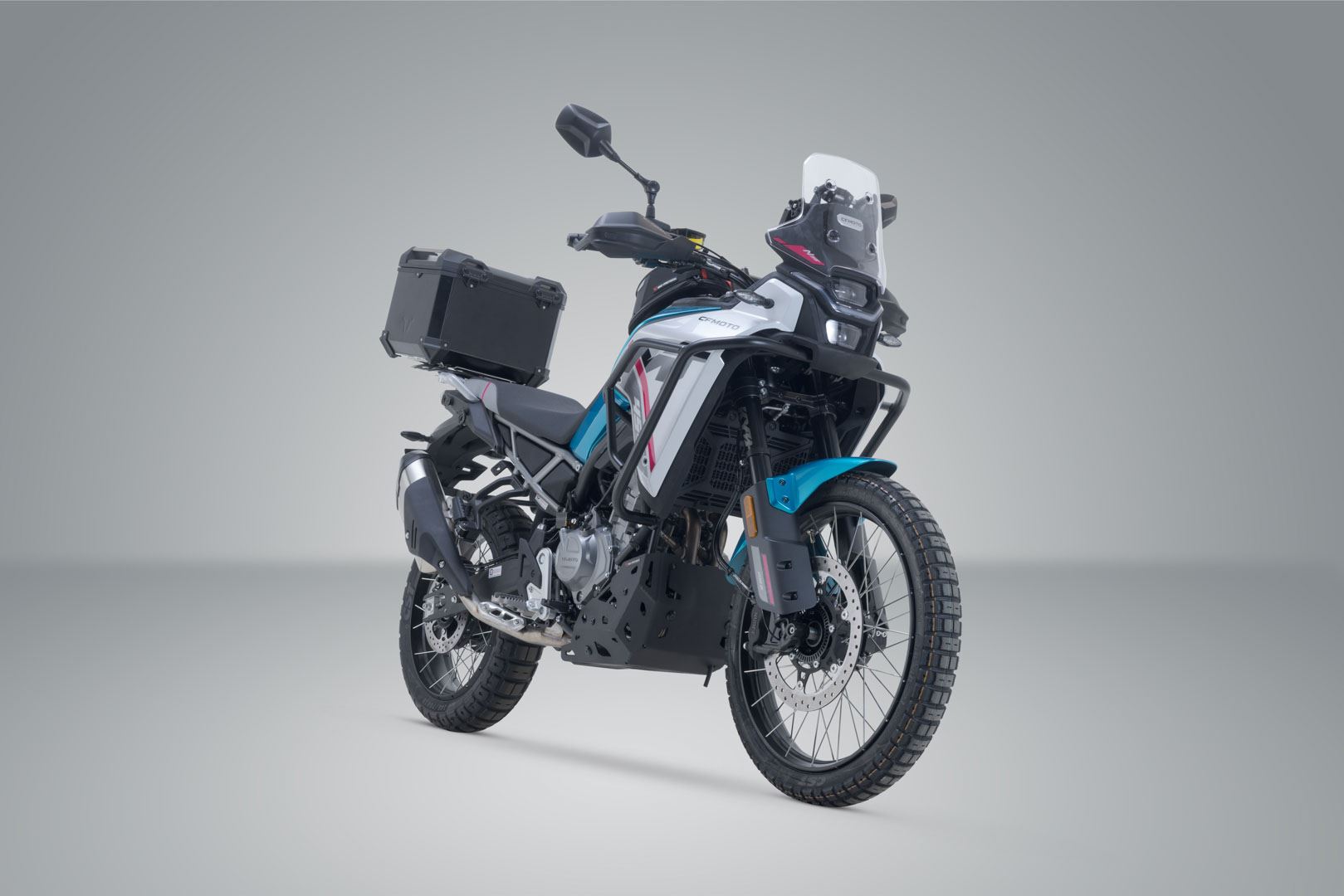 TRAX ADV top case system Black. CFMoto 450MT (23-).