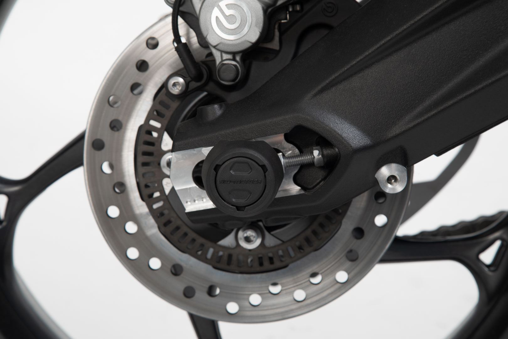 Slider set for rear axle Black. YZF-R1 (15-), MT-10/SP (16-), Niken (22-).