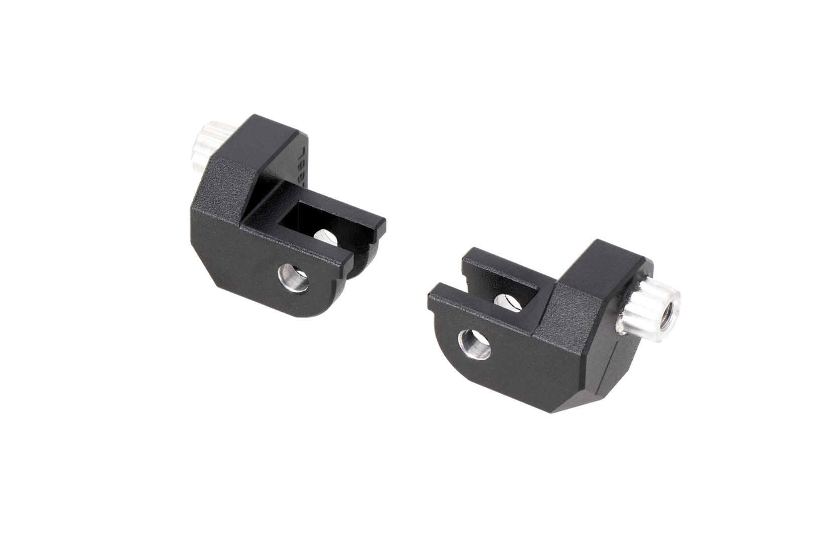 Mounting kit for EVO footrest Black. Ducati Multistrada V4 / V2 DesertX.