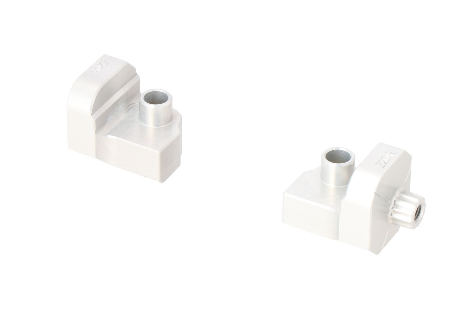 Mounting kit for EVO footrest Silver. Aprilia Tuareg 660 (21-).
