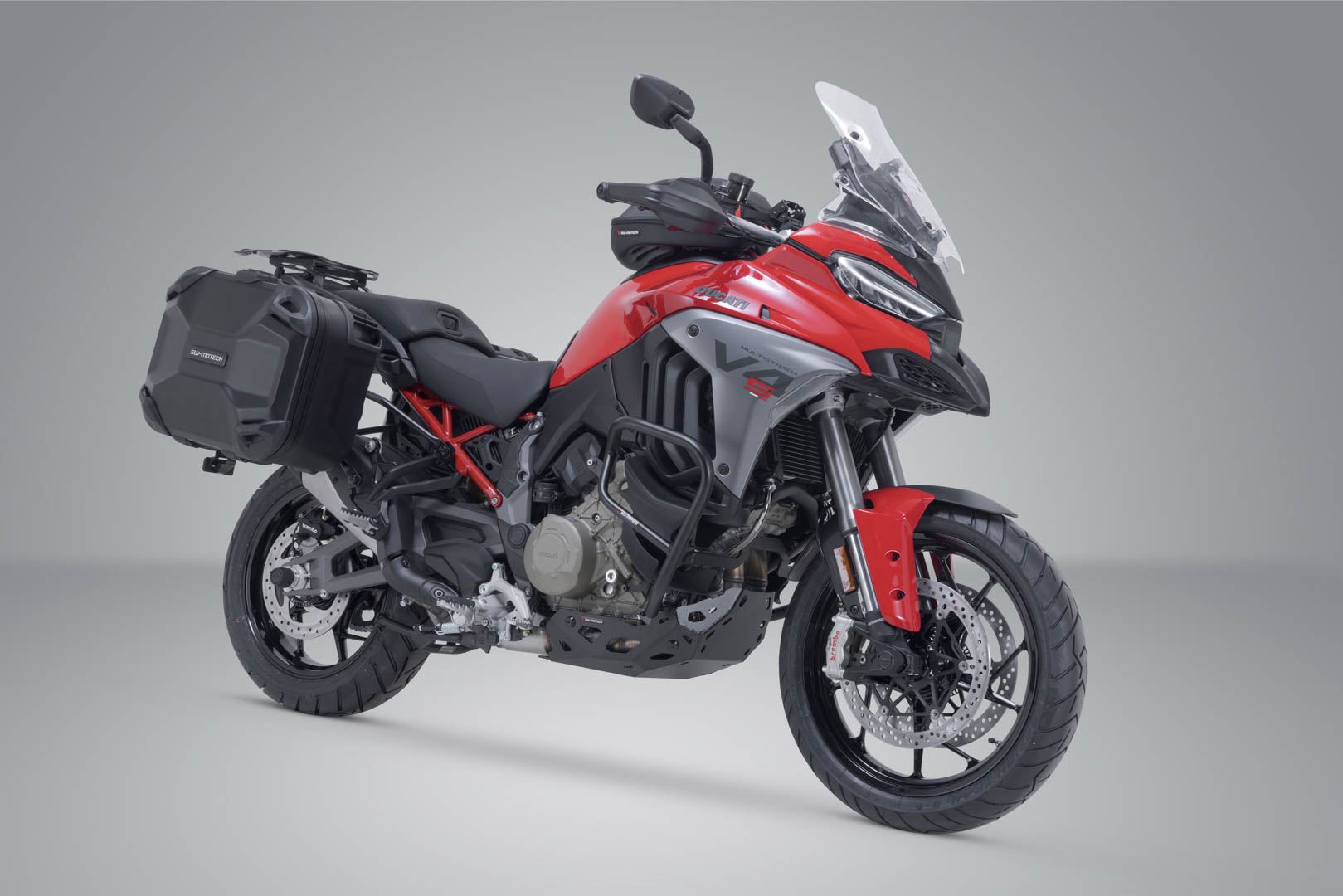 DUSC hard case system Black. 41/41 l. Ducati Multistrada V4 (20-).