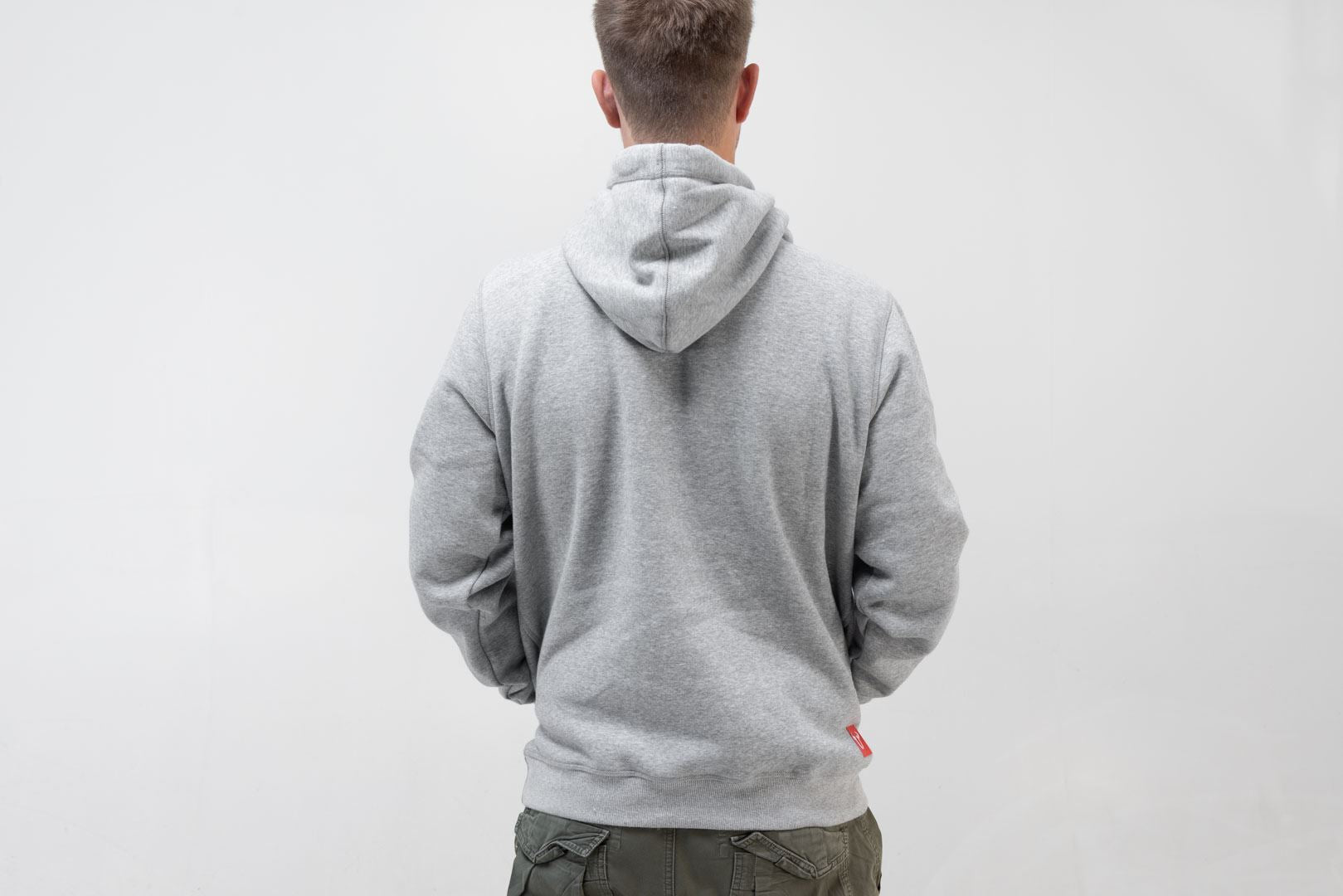 Hoodie Street Line. Grey. Unisex. Size S.