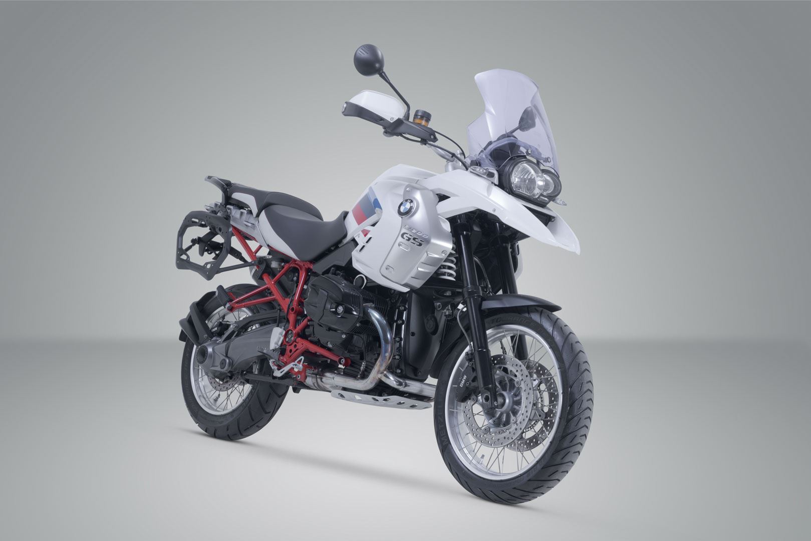 PRO side carrier Black. BMW R1200GS (04-12) / Adv (06-13).