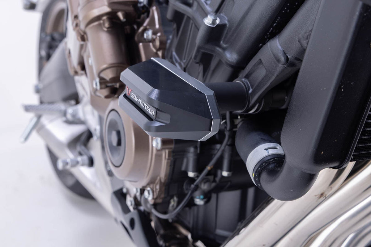 Frame slider kit Black. Honda CB650R E-Clutch (23-).