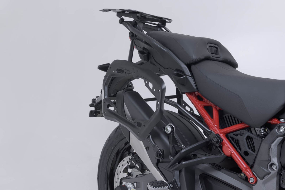 Adventure set DUSC with top case XL Black. Ducati Multistrada V4 (20-).