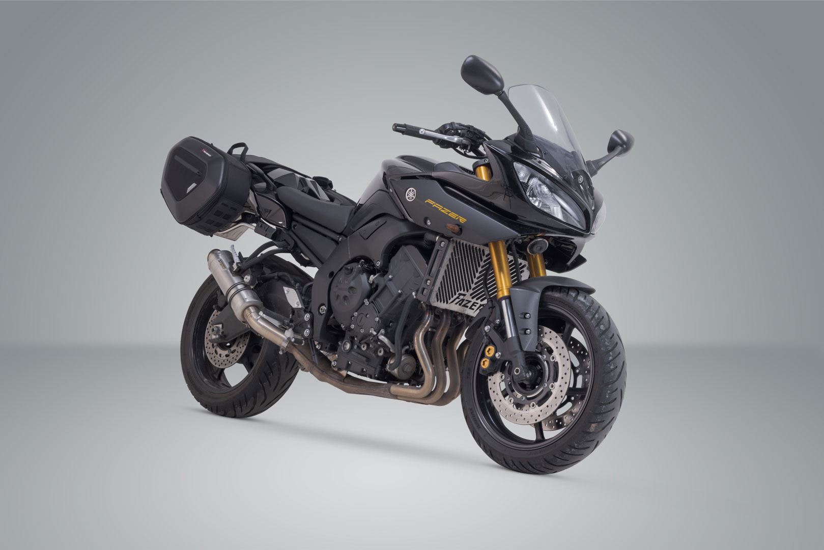 PRO BLAZE saddlebag set Black. Yamaha FZ1 / FZ1 Fazer / FZ8 / FZ8 Fazer.