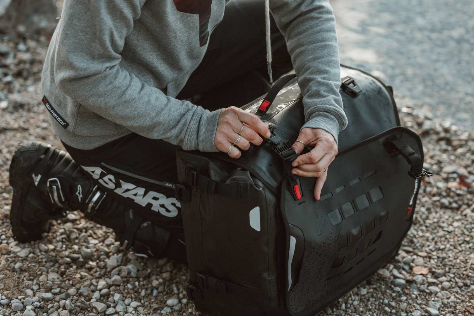 SysBag WP L/L system US-model Ducati Multistrada V4 (20-).