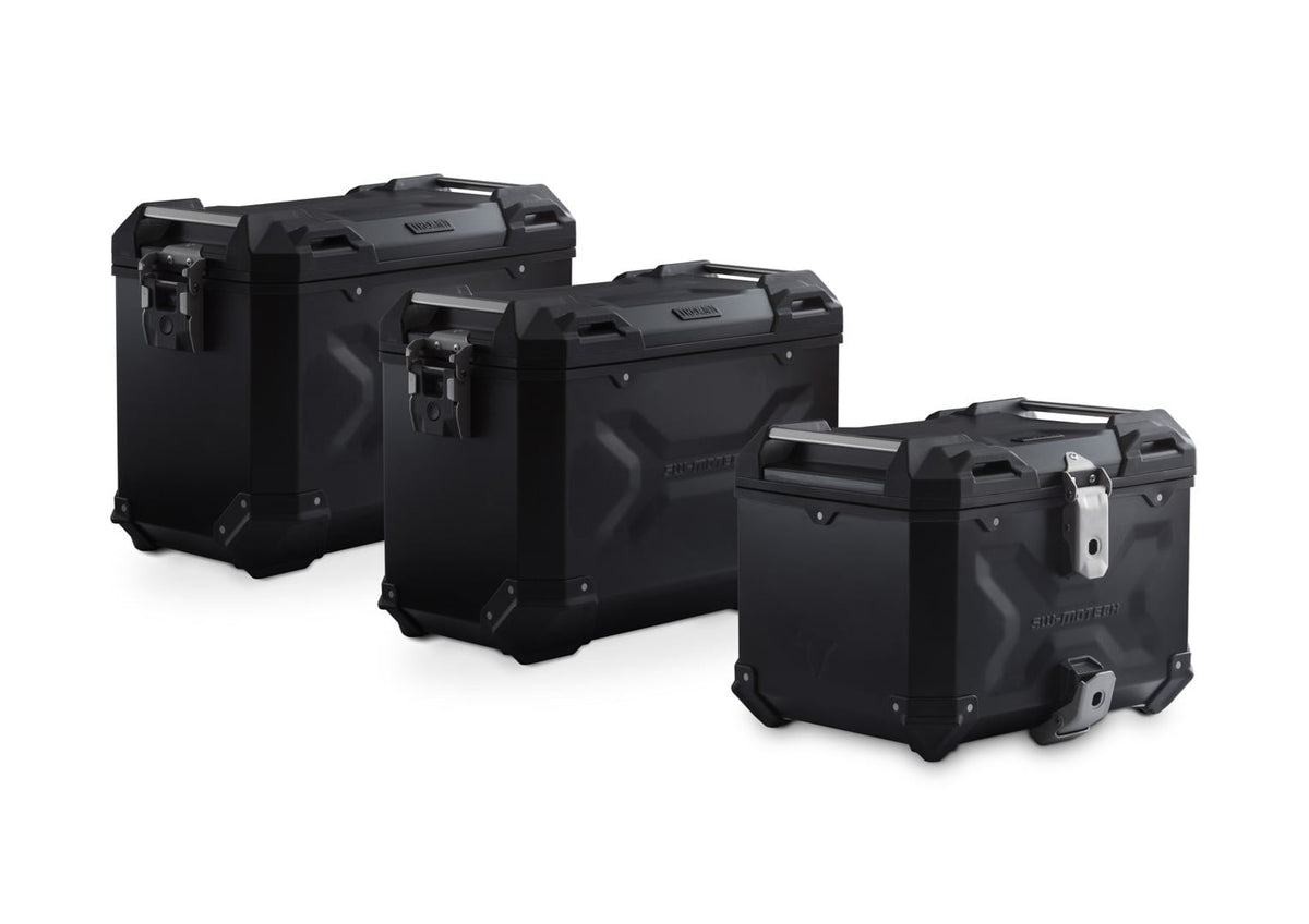 Adventure set Luggage Black. R 1300 GS Adv (24-). BMW top case holder.