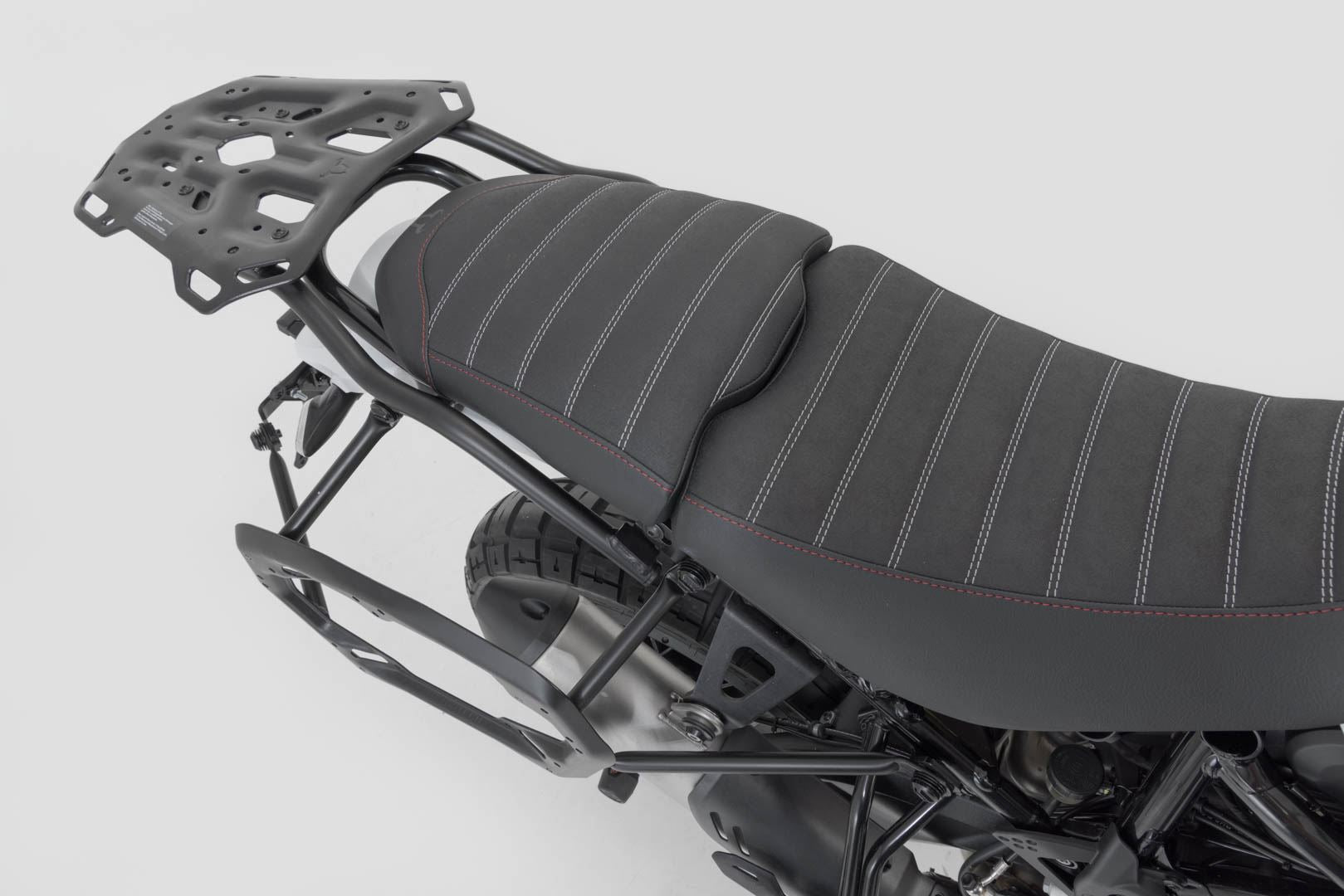 PRO side carrier US model Black. Ducati DesertX (22-) / Rally (23-).