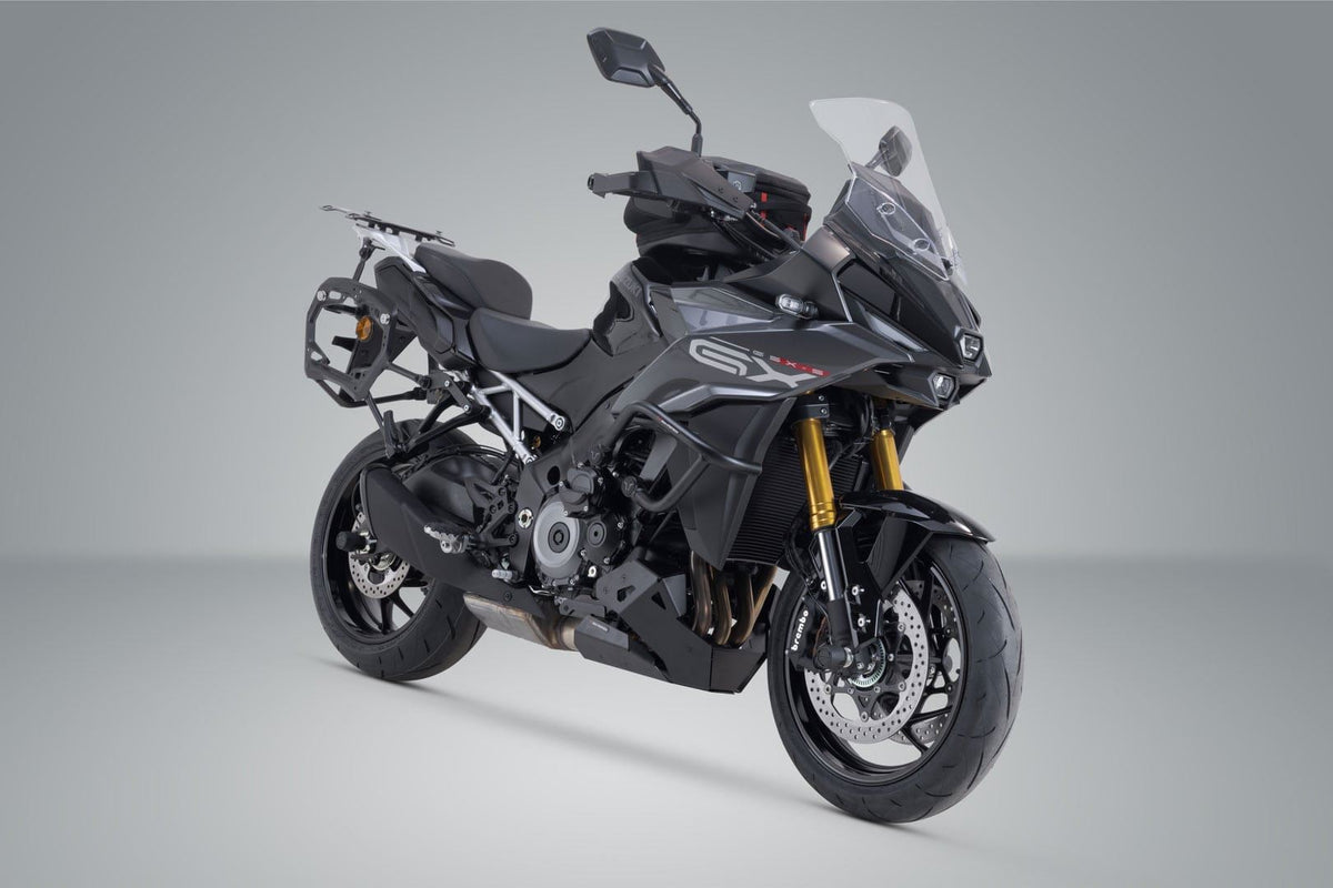 Adventure set DUSC with top case XL Black. Suzuki GSX-S1000GX (23-).