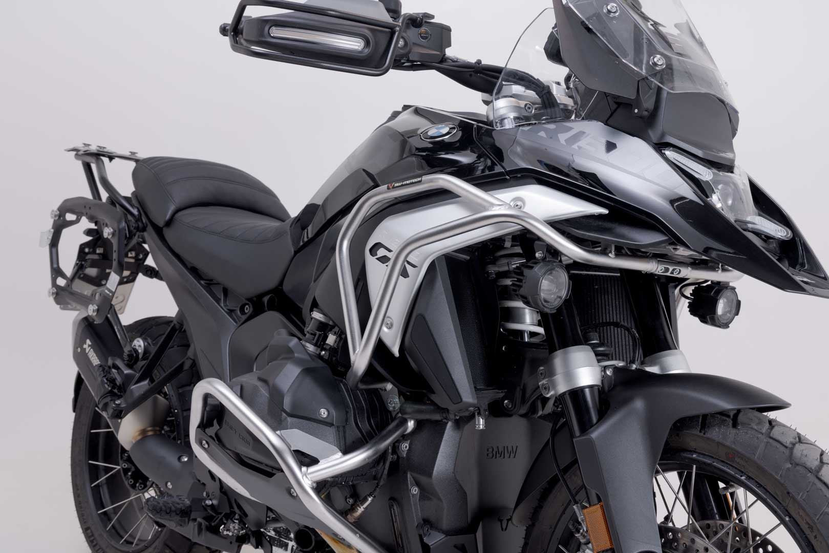 Upper crash bar Stainless steel. BMW R 1300 GS (23-). For OEM SBL.